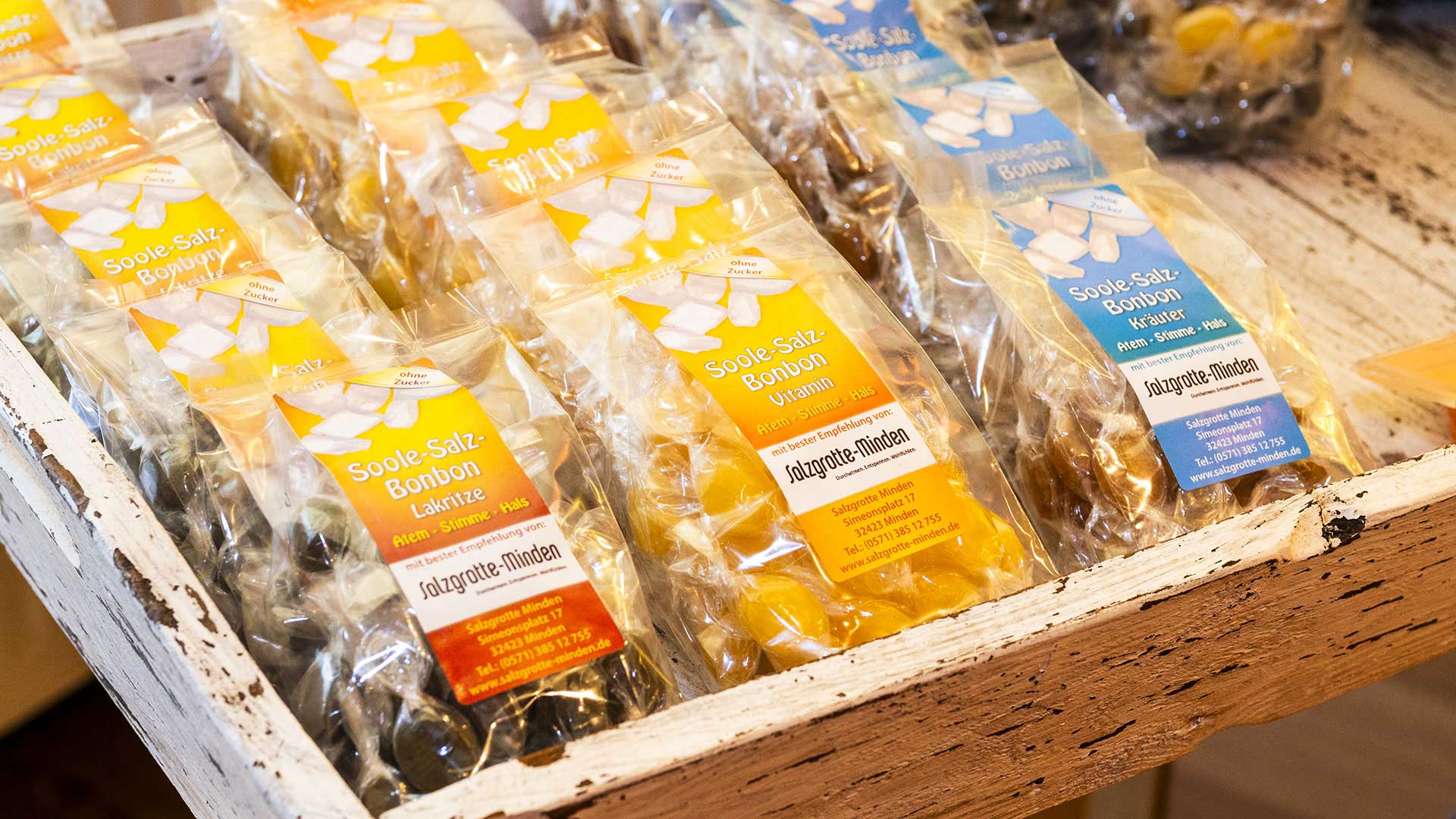 Salz-Shop der Salzgrotte Minden